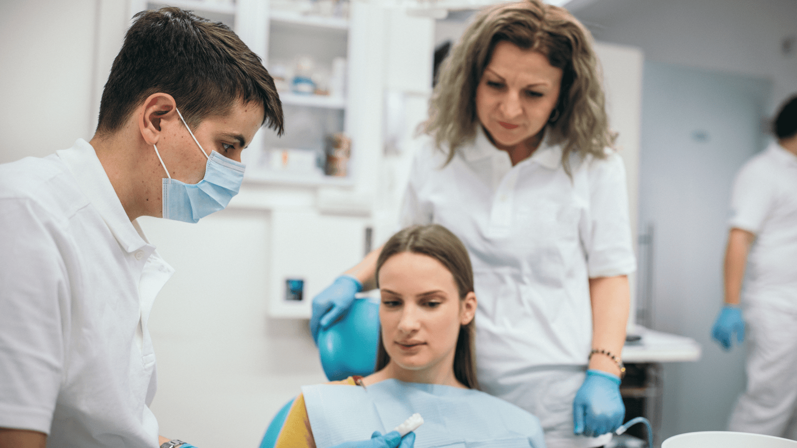 Girl in Dental Clinic